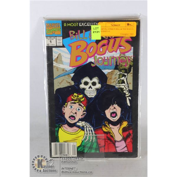 MARVEL COMICS BILL & TED BOGUS JOURNEY #1