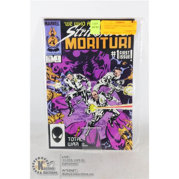 MARVEL COMICS STRIKE FORCE MORITURI #1