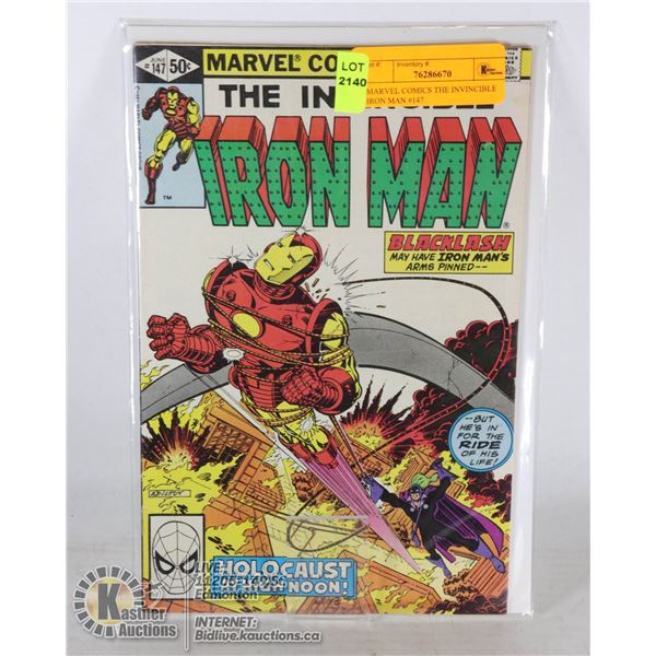 MARVEL COMICS THE INVINCIBLE IRON MAN #147