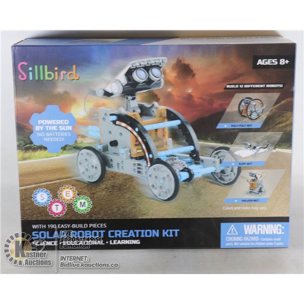 SILLBIRD SOLAR ROBOT CREATION KIT