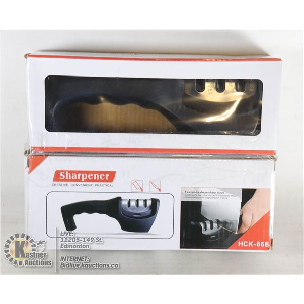 LOT OF 2 KNIFE SHARPENER