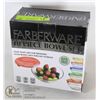 Image 1 : NEW 10PC FARBERWARE GLASS BOWL/ LID SET