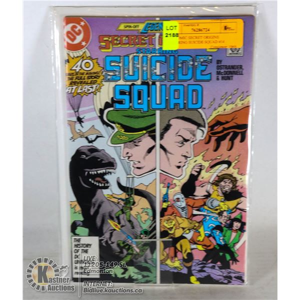 DC COMIC SECRET ORIGINS STARRING SUICIDE SQUAD #14