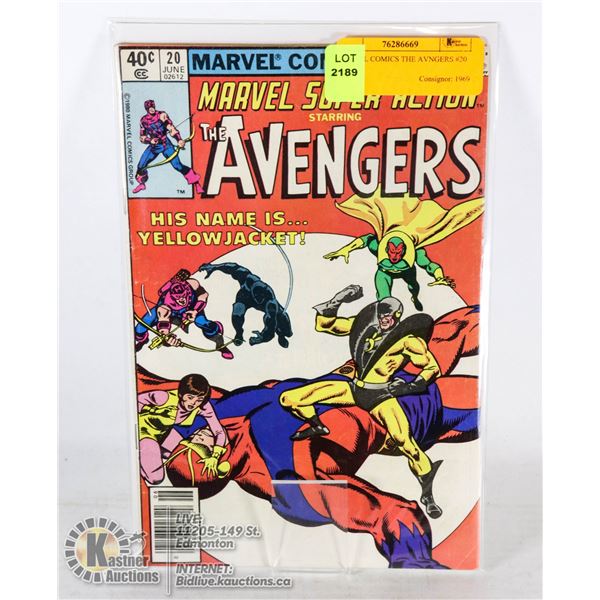 MARVEL COMICS THE AVNGERS #20
