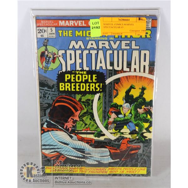 MARVEL COMICS MARVEL SPECTACULAR #5