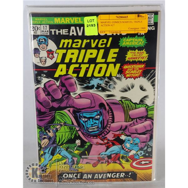MARVEL COMICS MARVEL TRIPLE ACTION #17