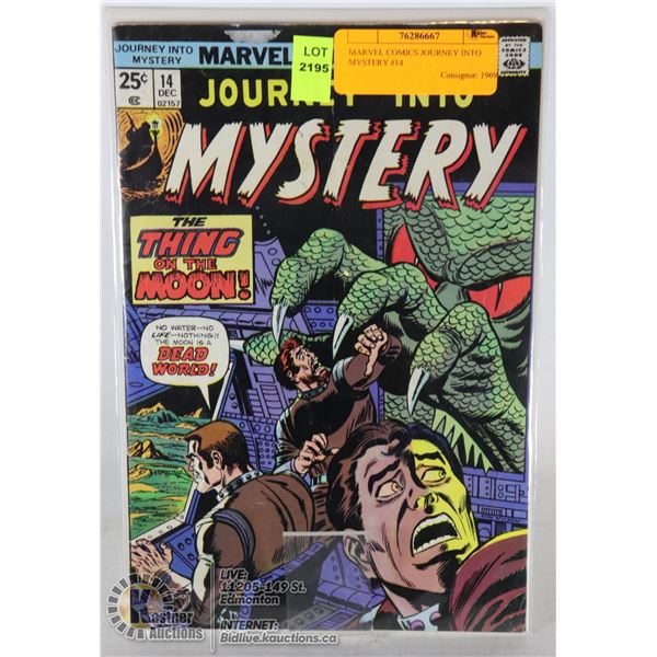 MARVEL COMICS JOURNEY INTO MYSTERY #14