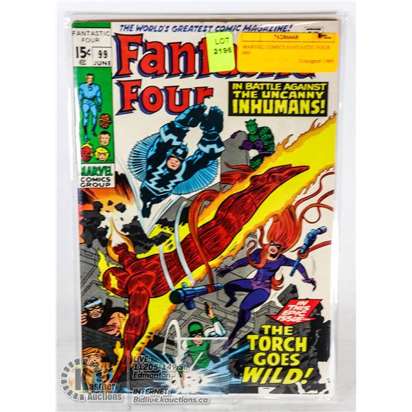 MARVEL COMICS FANTASTIC FOUR #99
