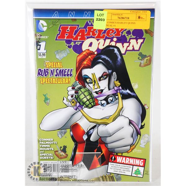 DC  COMICS HARLEY QUINN ANNUAL #1