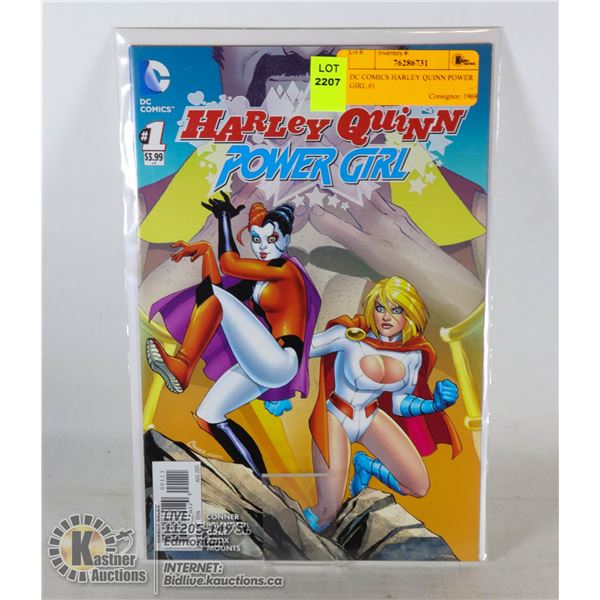 DC COMICS HARLEY QUINN POWER GIRL #1
