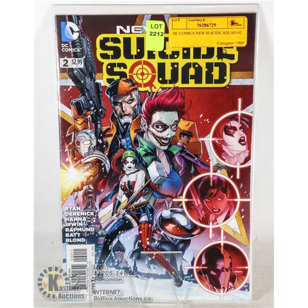 DC COMICS NEW SUICIDE SQUAD #2