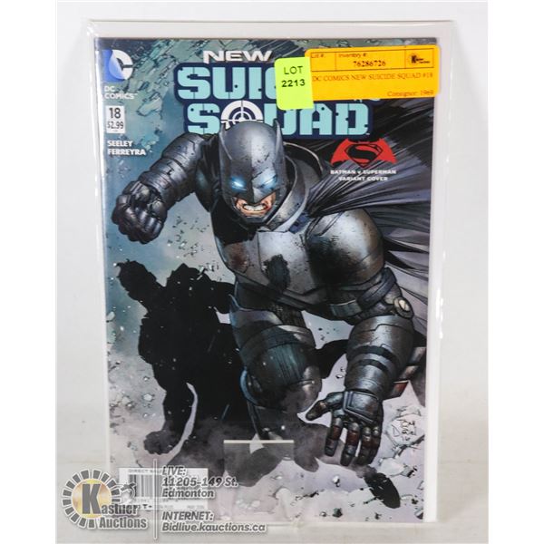 DC COMICS NEW SUICIDE SQUAD #18