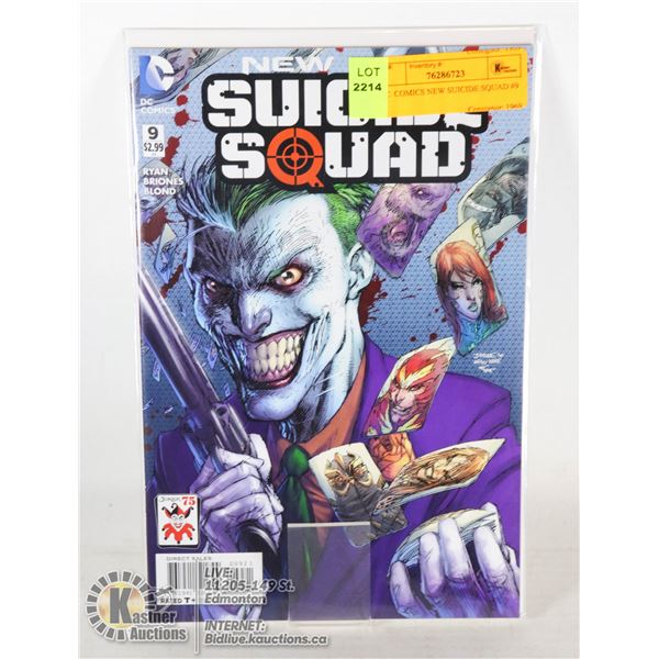 DC  COMICS NEW SUICIDE SQUAD #9
