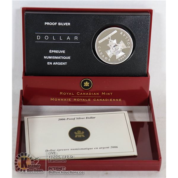 2006 PROOF SILVER DOLLAR – VICTORIA CROSS