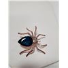 Image 1 : SPIDER RHINESTONE BROOCH
