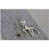 Image 1 : STERLING SILVER .925 DEER PENDANT & CHAIN