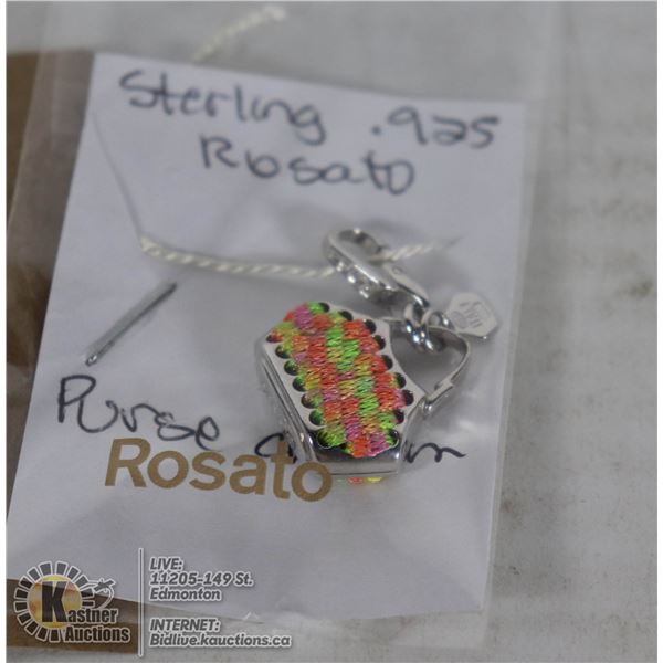 STERLING SILVER .925 ITALIAN PURSE CHARM