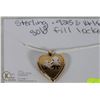 Image 1 : STERLING SILVER .925 & 14 KARAT GOLD FILL LOCKET