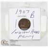 Image 1 : INDIAN HEAD PENNY 1907B