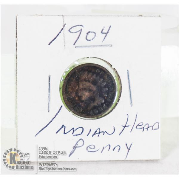 1904 INDIAN HEAD PENNY