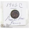 Image 1 : INDIAN HEAD PENNY 1903 C