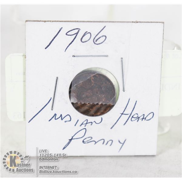 INDIAN HEAD PENNY 1906