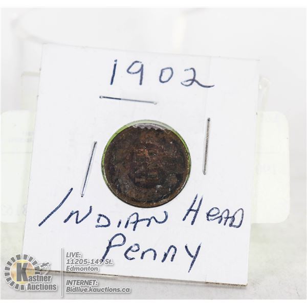 1902 INDIAN HEAD PENNY