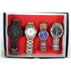 Image 1 : LOT OF 4 WATCHES ALL IN WORKING ORDER