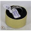 Image 1 : SIZE 12 STAINLESS & BLACK RING