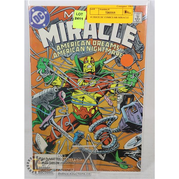 #1 ISSUE DC COMICS MR MIRACLE