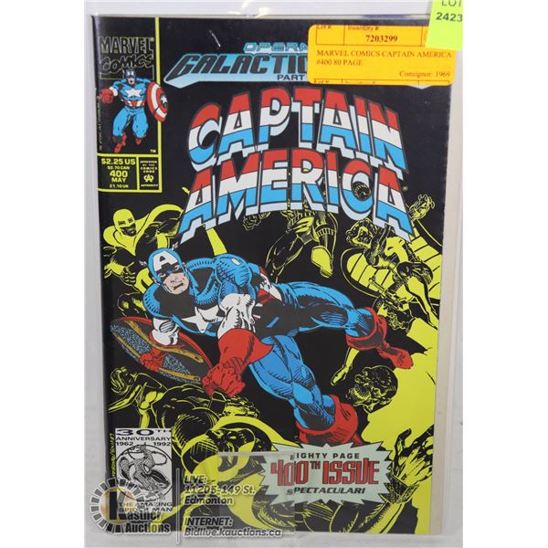 MARVEL COMICS CAPTAIN AMERICA #400 80 PAGE