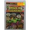 Image 1 : MARVEL COMICS HULK AND SUB-MARINER #54