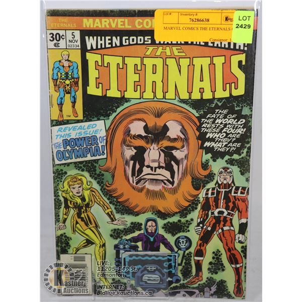 MARVEL COMICS THE ETERNALS #5