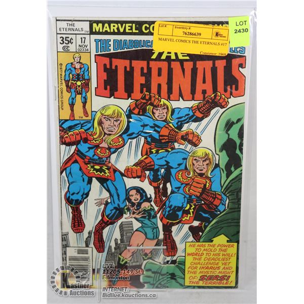 MARVEL COMICS THE ETERNALS #17