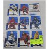 Image 1 : NHL 9 CARD SP BLUE VARIATION LOT