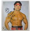 Image 1 : RICKY THE DRAGON STEAMBOAT WWF SIGNED 8X10 PHOTO