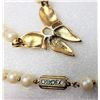 Image 2 : 28)  VINTAGE GOLD TONE AND PEARL D'ORLAN
