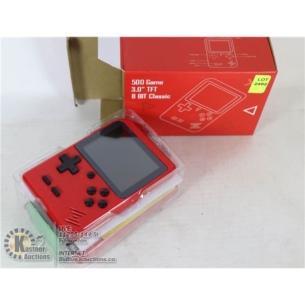 500 GAME 3.0 INCH TFT 8 BIT CLASSIC