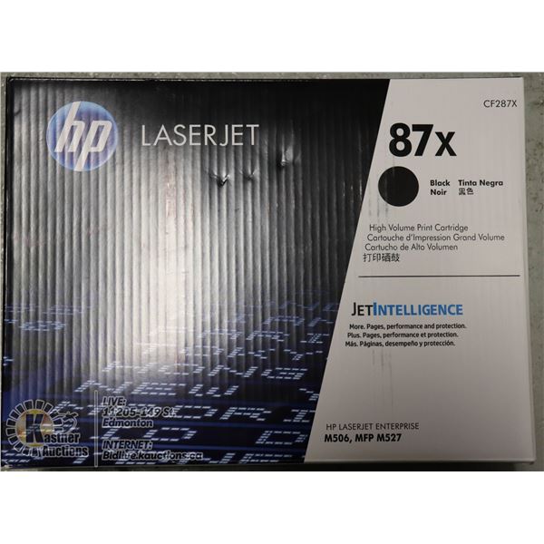 HP LASERJET 87X BLACK PRINT CARTRIDGE