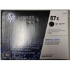 Image 1 : HP LASERJET 87X BLACK PRINT CARTRIDGE
