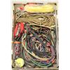 Image 1 : LOT OF ASSORTED BUNGEE CORDS AND ROPES