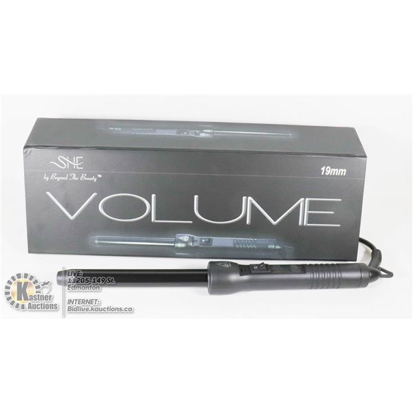 NEW SHE VOLUME 19MM CURLING WAND