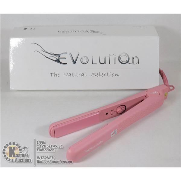 NEW EVOLUTION TOURMALINE & CERAMIC HAIR STRAIGHTER