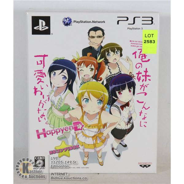 HAPPYEN D PS3 GAME AND BLUERAY