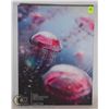 Image 1 : JELLYFISH CANVAS WALL ART