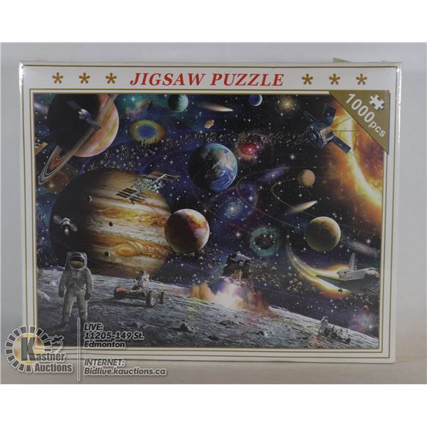 1000PCS JIGSAW PUZZLE - PLANETS / SPACE