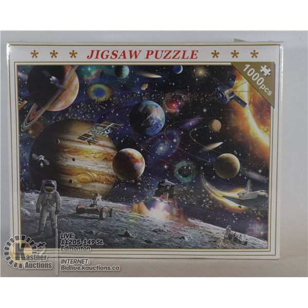 1000PCS JIGSAW PUZZLE - PLANETS / SPACE