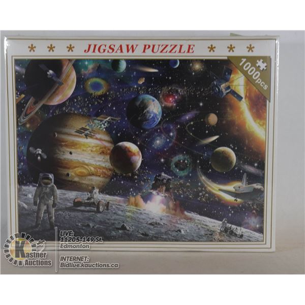 1000PCS JIGSAW PUZZLE - PLANETS / SPACE