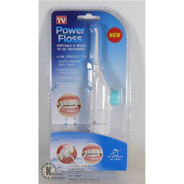 NEW POWER FLOSS WATER FLOSSER