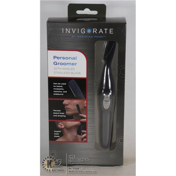 NEW INVIG-RATE PERSONAL GROOMER WITH ANGLED